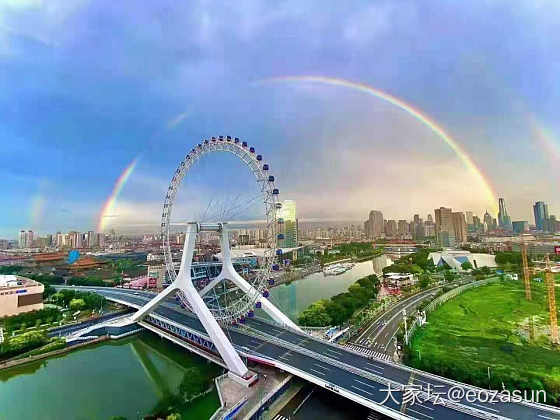 2021.7.30天津的彩虹_景色