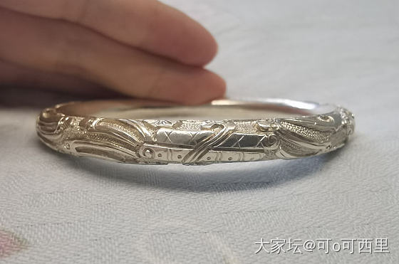 难得的小克重琴棋书画_手镯银