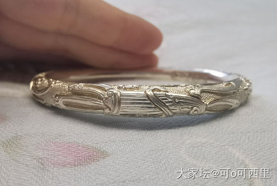 难得的小克重琴棋书画_手镯银
