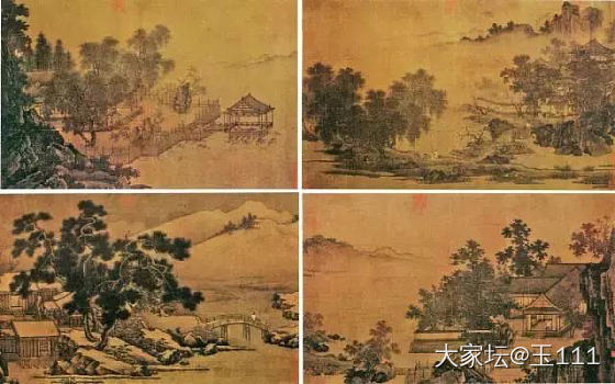 订制山水镯_手镯银