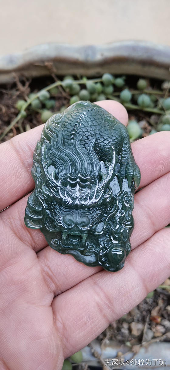 翡翠龙牌_翡翠