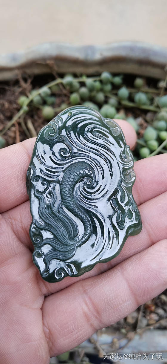 翡翠龙牌_翡翠