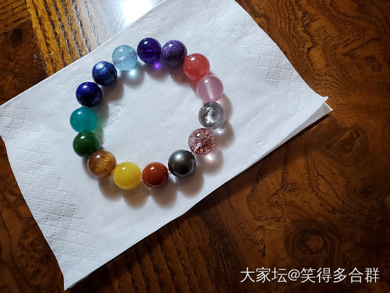 花花串，炒冷饭。_有机宝石琥珀蜜蜡