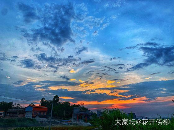 最近半个月断断续续拍到的夕阳_翡翠