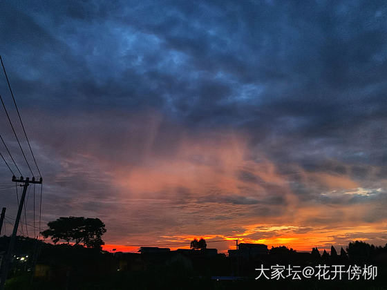 最近半个月断断续续拍到的夕阳_翡翠