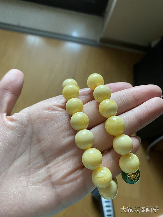 今日左手_搭配蜜蜡