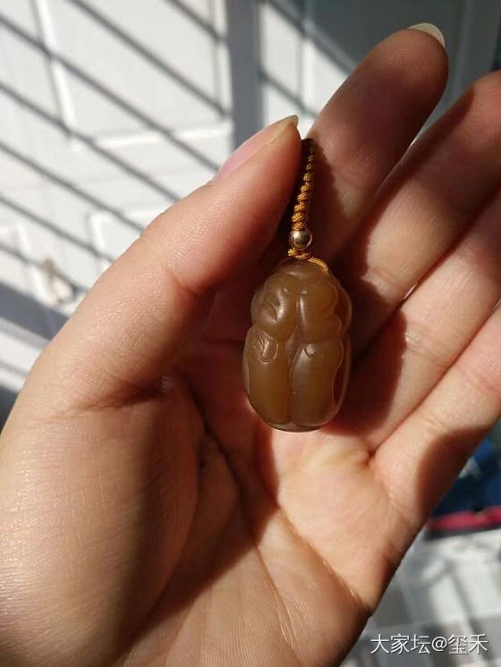 想看看大家的糖玉貔貅🙂_和田玉