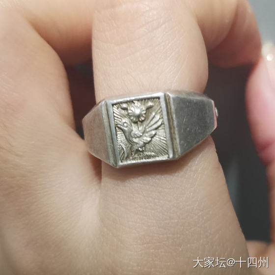 老银戒指_戒指银