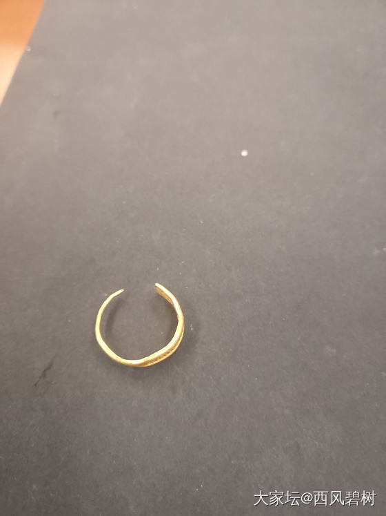 婆婆给的老金耳环_耳环金