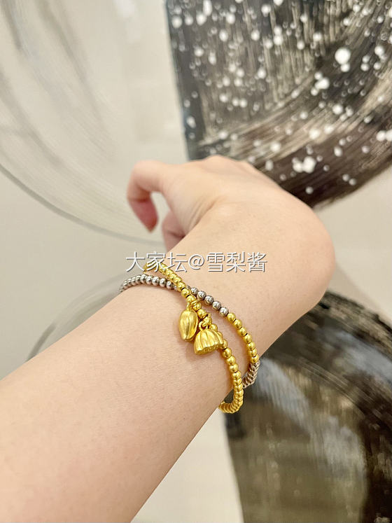 想看看大家自己搭配的手串儿～～_珠串