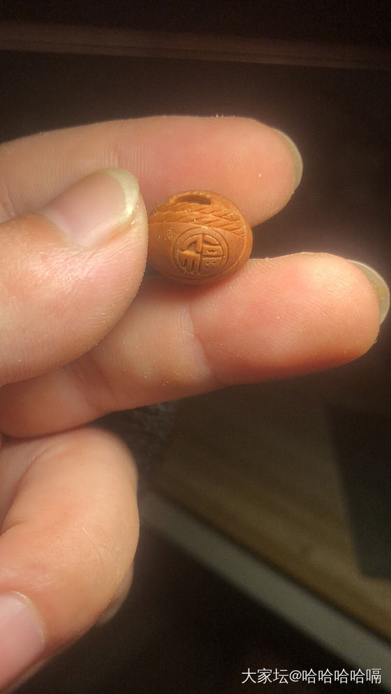 桃篮的诞生。。_雕刻文玩