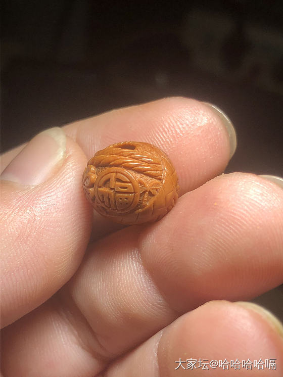 桃篮的诞生。。_雕刻文玩
