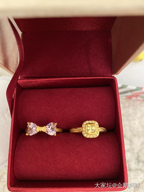 🎀💍方糖💍同框对比图～_金