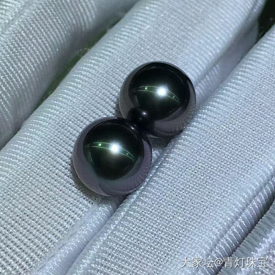 来秀一秀我的大溪地黑珍珠的紫罗兰_珍珠