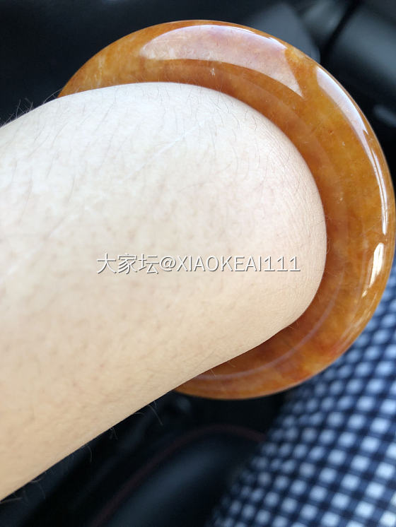 秋天的枫叶红🍁_手镯翡翠