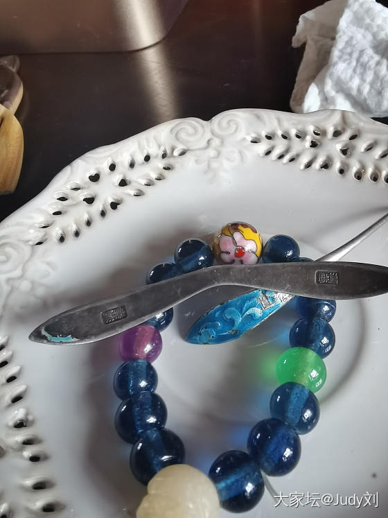 嘉兴老银双尖一套_银