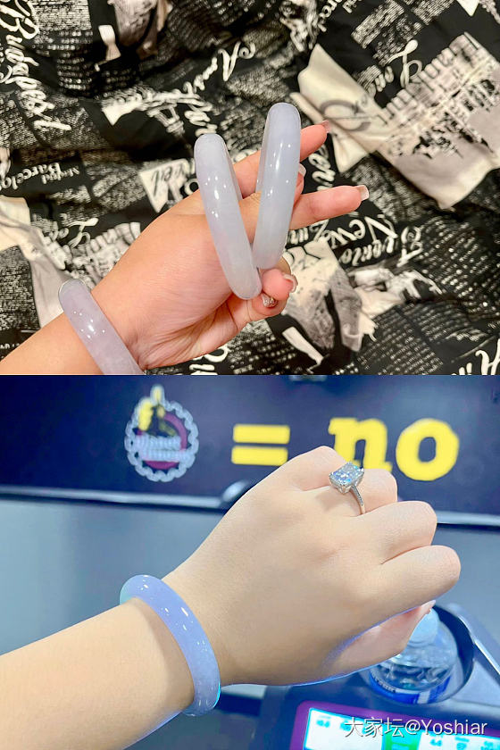 说出你们的镯子数量，可以分类说，也可以说总和_翡翠