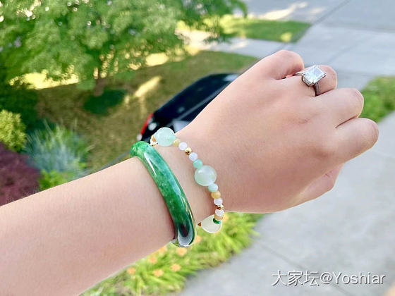 说出你们的镯子数量，可以分类说，也可以说总和_翡翠