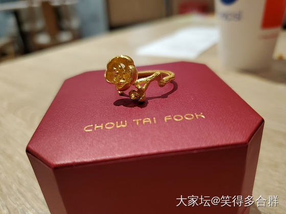 大福意境梅花戒_戒指金