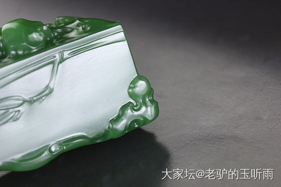 这满屏浓郁养眼的绿 很治愈～_和田玉