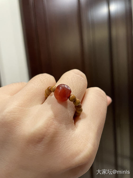 古珠戒指_戒指玉髓玛瑙