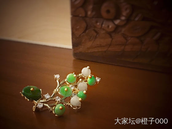 胸针_翡翠胸饰