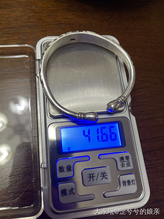 被我掰歪的银镯子终于恢复了！_手镯银