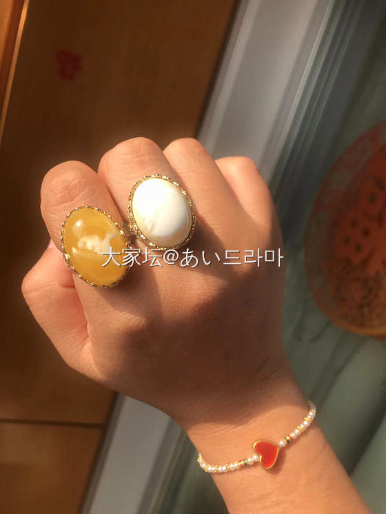 又想折腾蜜蜡镶嵌了_蜜蜡金