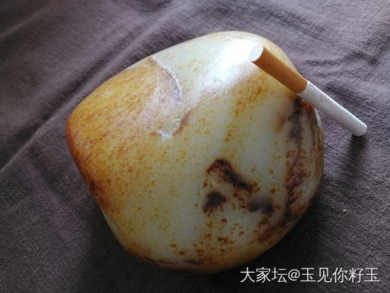 新买的大籽…………（记录于2021.12.07）_和田玉