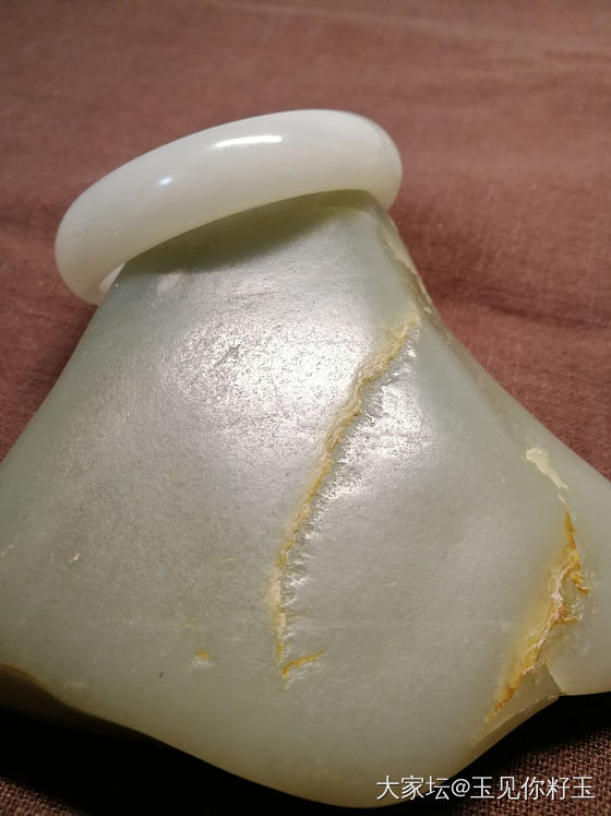嗨！籽镯………_和田玉
