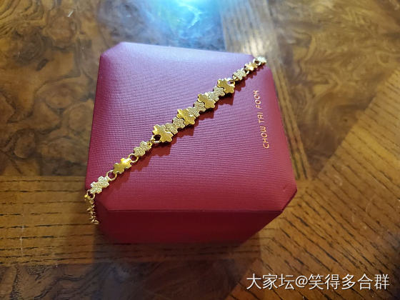 淘金记之大福拼图手链_手链金