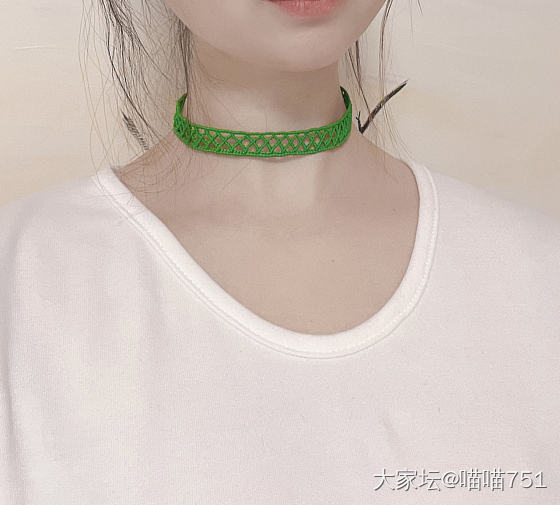 编了个chocker_编绳