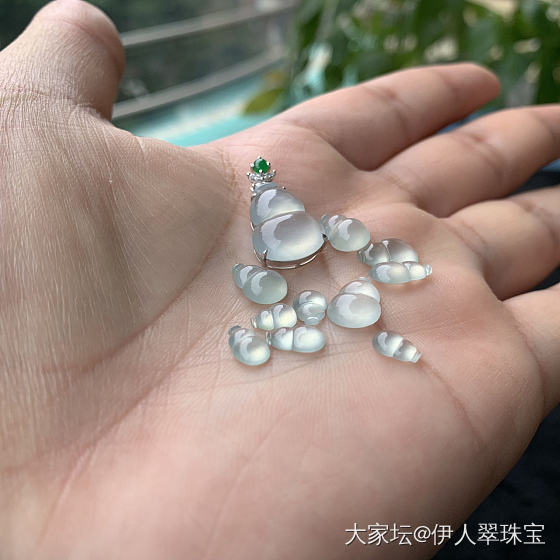 滴滴摸摸的小葫芦~~~_翡翠