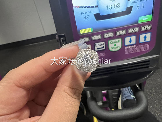 大家都来晒晒钻戒_钻石
