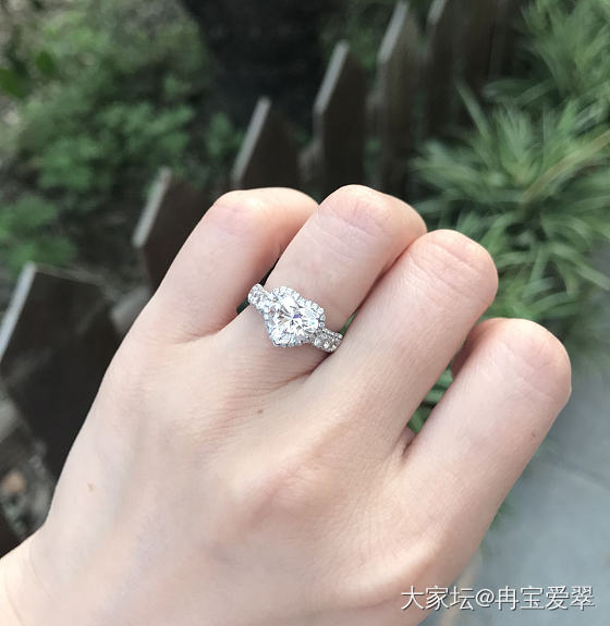 大家都来晒晒钻戒_钻石