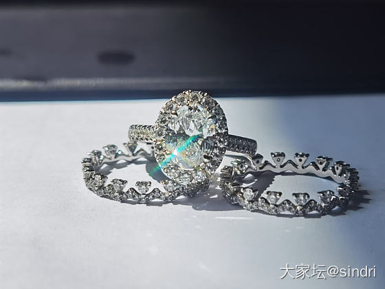 大家都来晒晒钻戒_钻石