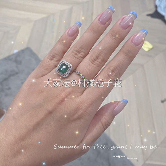 祖母绿戒指_彩色宝石