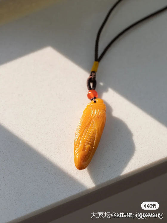 籽料玉米好可爱啊_和田玉