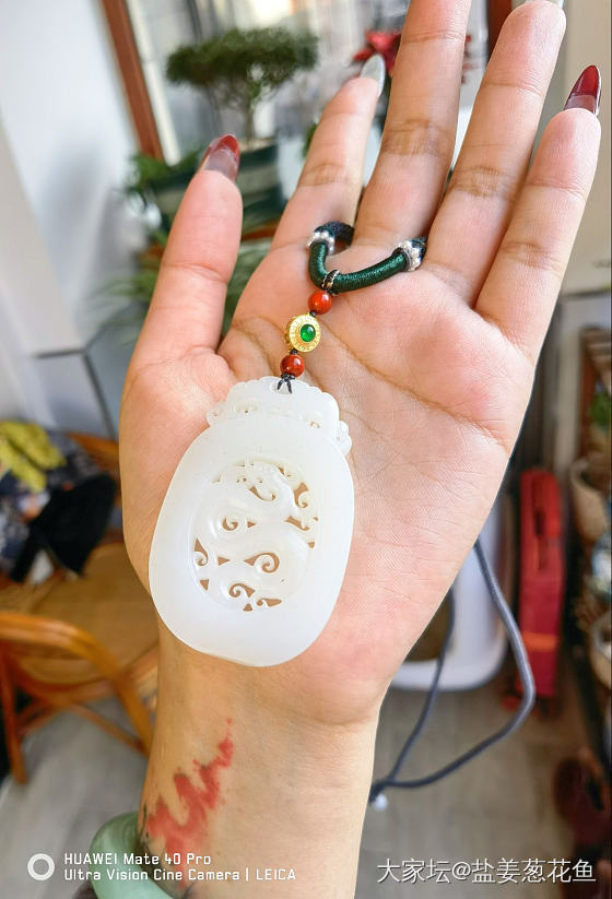 新欢龙牌牌～_和田玉