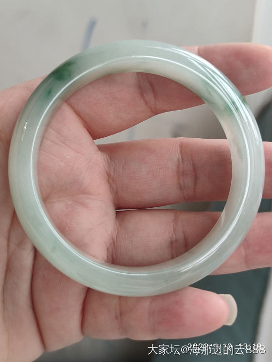 大家帮忙看看，这个是什么种_手镯翡翠