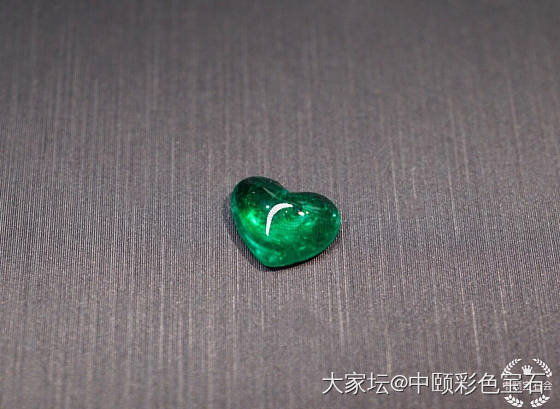 ##中颐天然哥伦比亚素面祖母绿##  1.27ct_祖母绿名贵宝石