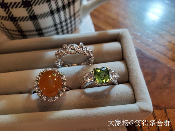近期收的三枚戒指_金翡翠