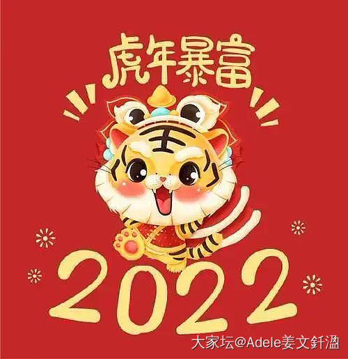 又一个本命年，祝大家虎年大吉平安喜乐