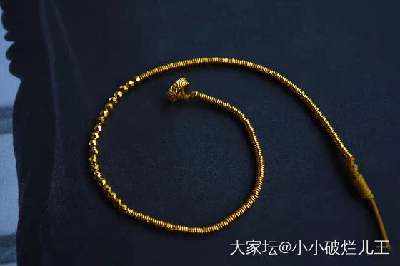小四位就可以满足的黄金手链_手链
