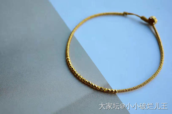 小四位就可以满足的黄金手链_手链