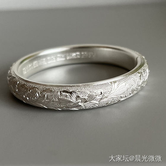 新年第1只手镯_银