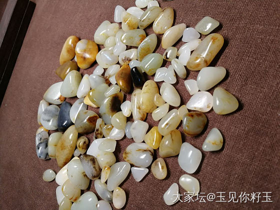 粒粒皆辛苦！😂_和田玉