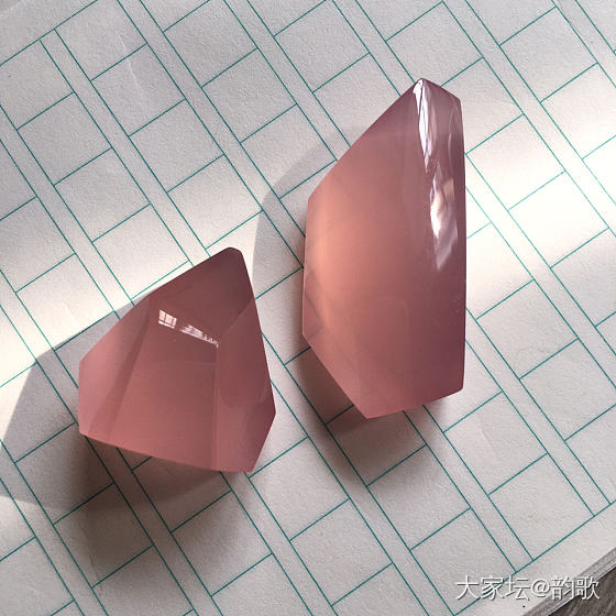 粉晶糖块_粉晶