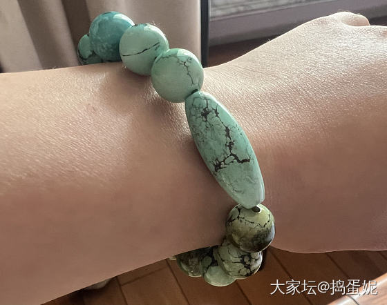 重新穿的绿松多宝_松石