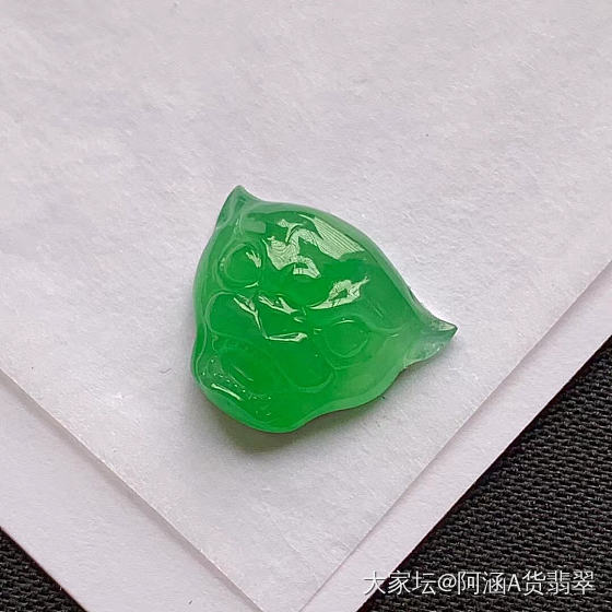 精品正阳绿豹子头_翡翠